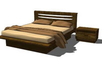 Bed Bett in SketchUp