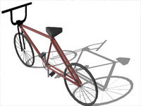GT Bump Bicycle in Sketchup