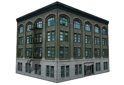 Old City Commercial Building