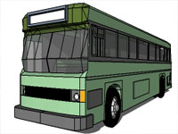Camion Bus in SketchUp