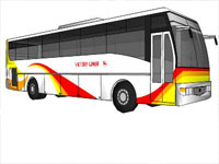 Victory Liner Bus in SketchUp