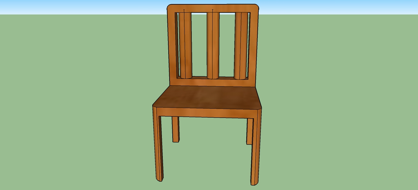 Sketchup model : Chair