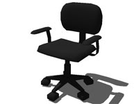 Fabric office chair