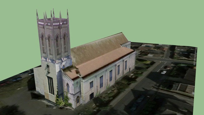 Sketchup model - St Pauls Church