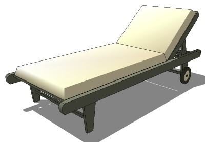 Cushion lounge chair