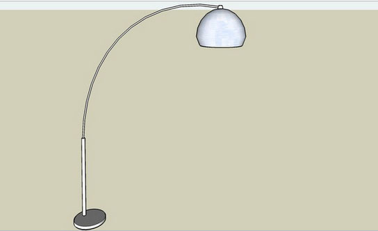 Sketchup model - Kare 3500 Floor Lamp