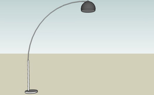 Sketchup model - Kare 5071 Floor Lamp