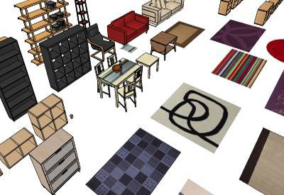 Ikea Garden Furniture on Sketchup Components 3d Warehouse Furniture  Ikea  Various Furniture