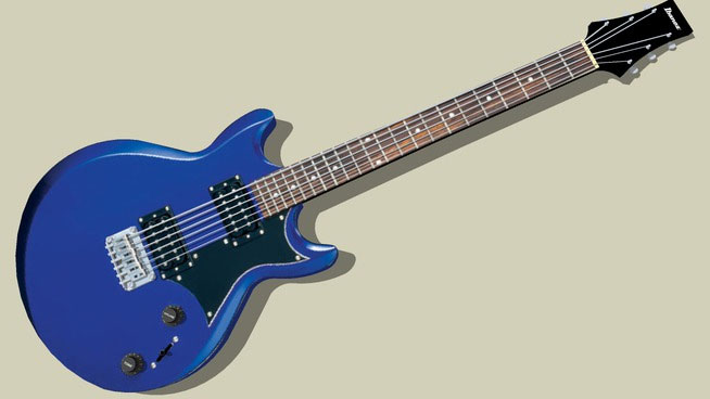 Sketchup model - Electric guitar