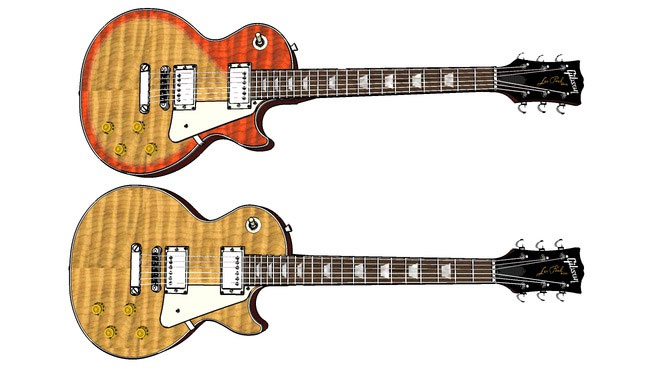 Sketchup model - Gibson guitar