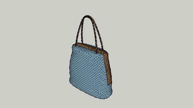 Sketchup model - Hand Bag