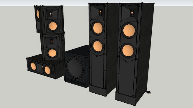 Sketchup model - Home Theater Systems