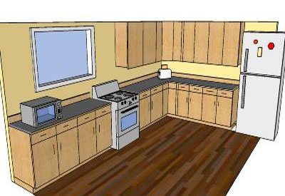 Some Kitchen Plan in SketchUp