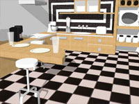 Check Kitchen in SketchUp
