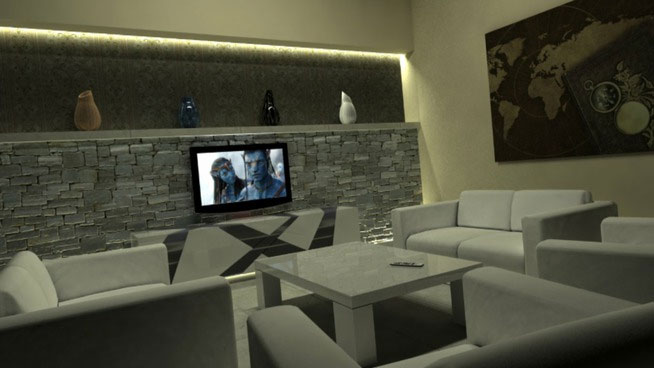Sketchup model - Living Room by Mooshonov