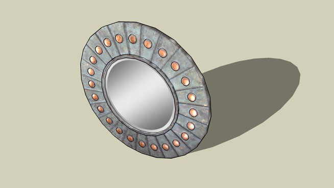 Round mirror