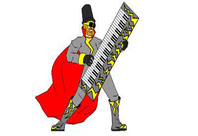 2D Typical Keyboard Musicians