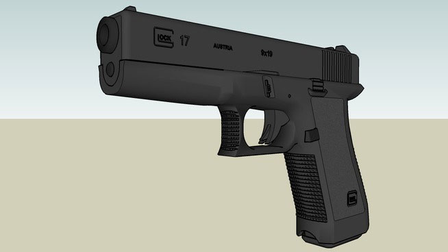 Sketchup model - Air gun