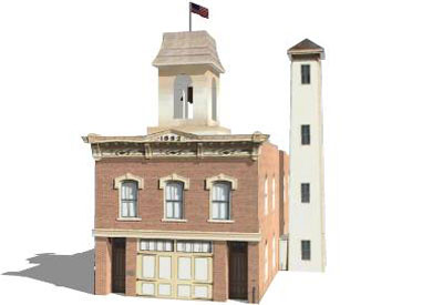 Fire Station Museum in Iowa