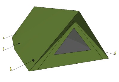 Old style tent