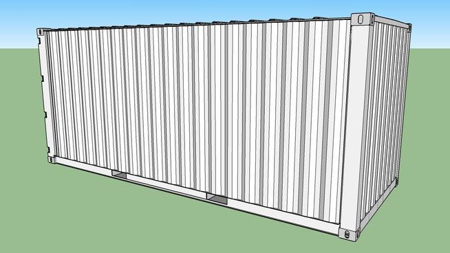 Sketchup model - Shipping Container