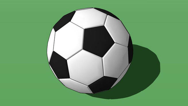 Sketchup model - Football