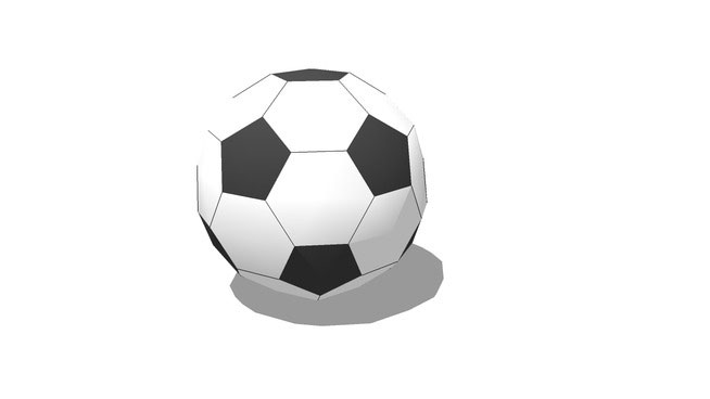 Sketchup model - Soccer Ball