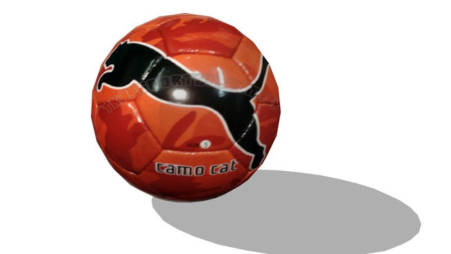Sketchup model - Puma Soccer Ball