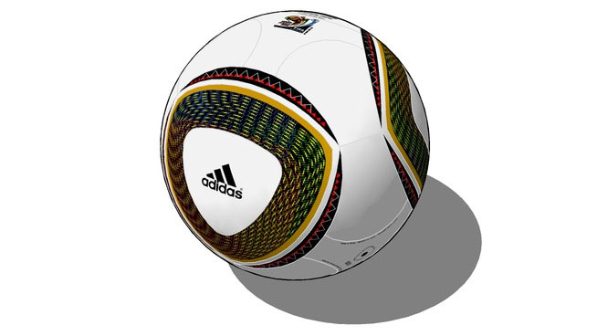 Sketchup model - Jabulani soccer ball