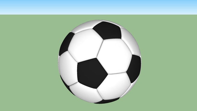 Sketchup model - Football soccer