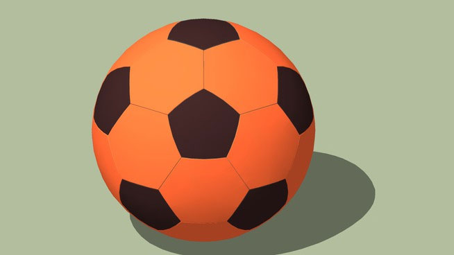 Sketchup model - Soccer Ball