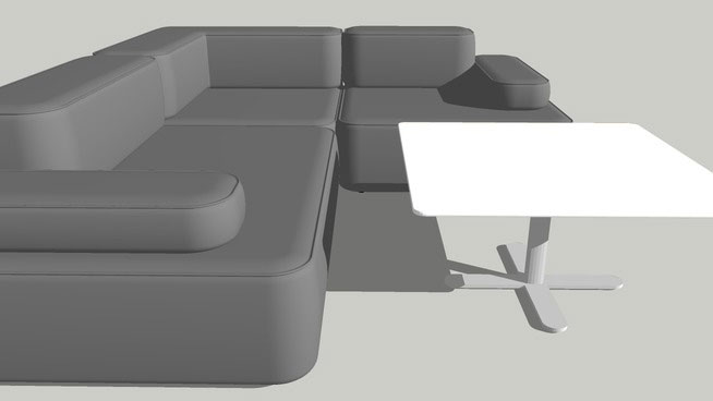 Sketchup model - Landscape Sofa