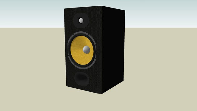 Sketchup model - 601 Speaker