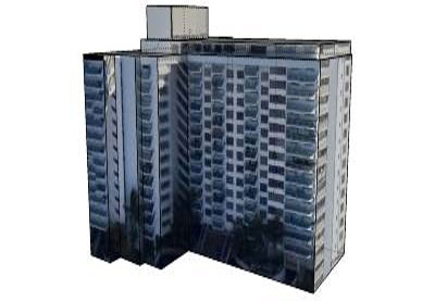 Gebäude in Miami Beach FL USA