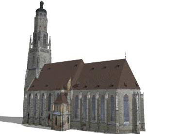 Gothic St. Georgs cathederal 