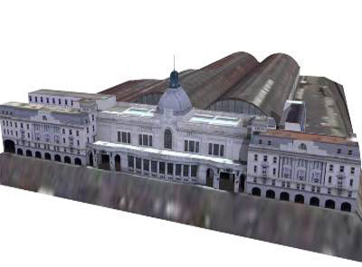retiro station mitre rail