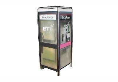 Telephone kiosk