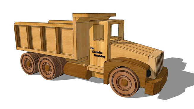 Sketchup model - Toy Dump Truck