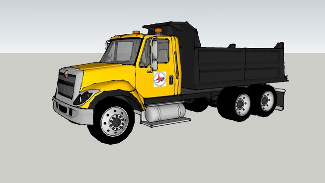 Sketchup model - Dump Truck