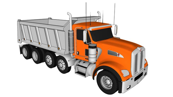 Sketchup model - Truck Dump