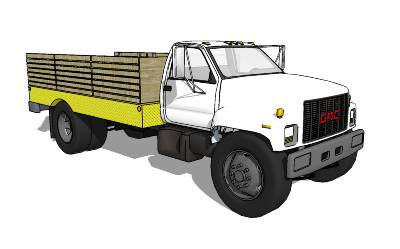 Sketchup model - Pickup truck