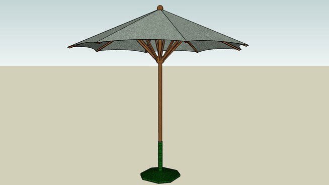 Sketchup model - Umbrella