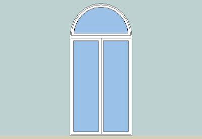 Steel Windows in SketchUp