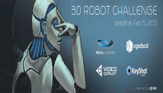 Win prizes worth more than $7000 by participating 3D Robot Challenge