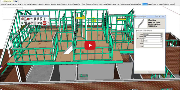 Real time BIM in Sketchup with PlusSpec