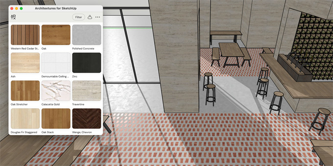 Architextures extension