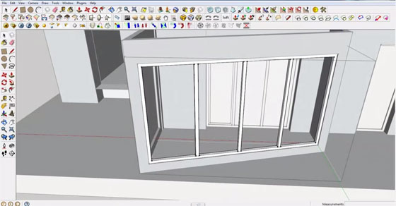 Base modeling with sketchup 2015