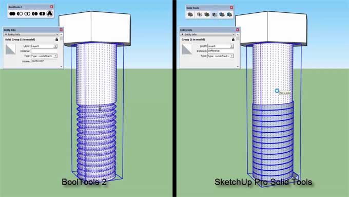 Become a Pro with BoolTools 2 for SketchUp & learn its basic features