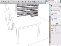 Creating a table in sketchup