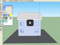 Designing a house in Google Sketchup